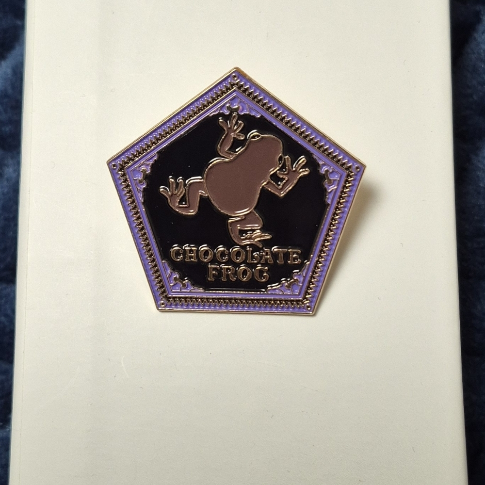 2/$20 Chocolate Frog From Harry Potter Pin NWOT!